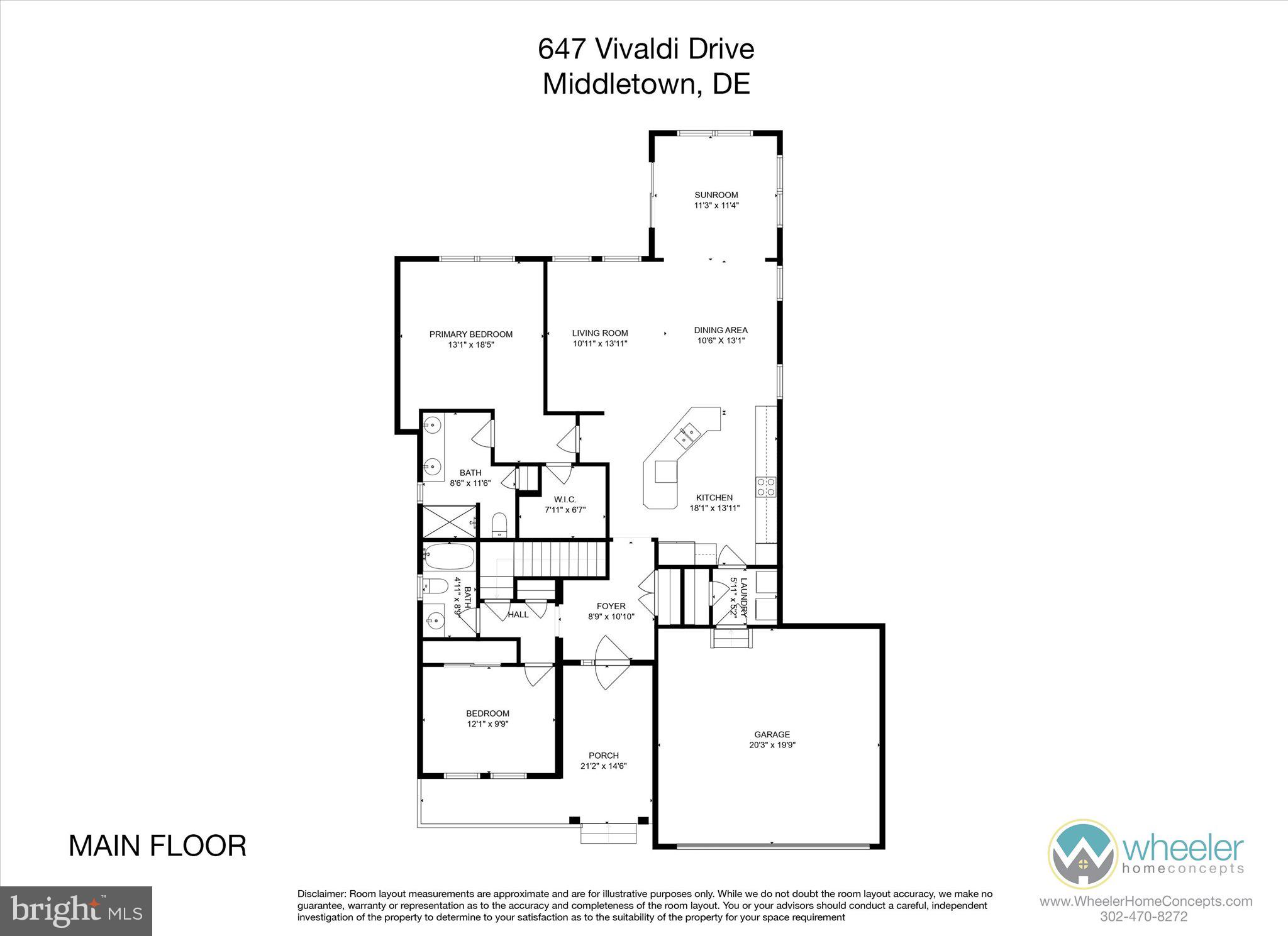 647 Vivaldi Drive Middletown, DE 19709 - Photo 4 of 38 a picture of floor plan
