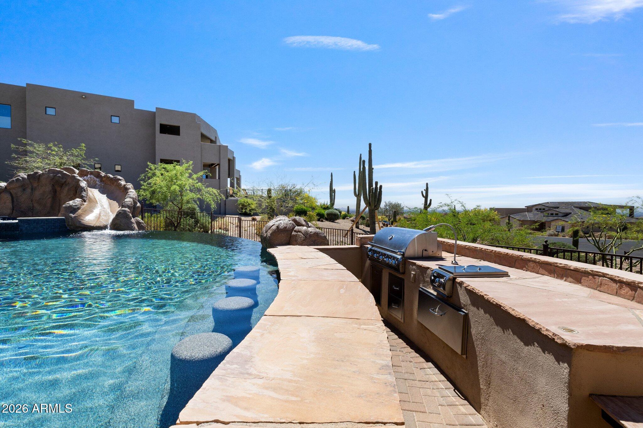8540 East McDowell Road, Unit 21 Mesa, AZ 85207 - Photo 101 of 121 Built-in BBQ and Cooktop
