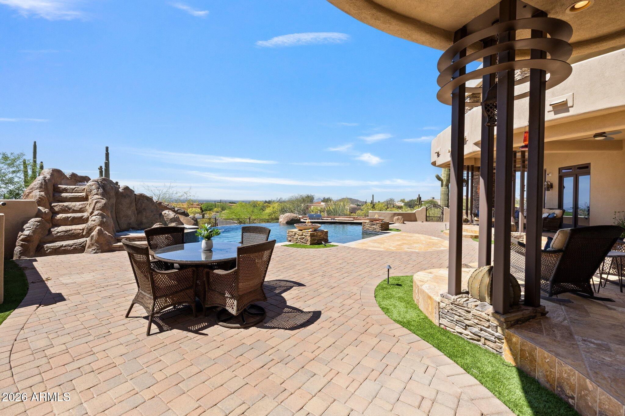8540 East McDowell Road, Unit 21 Mesa, AZ 85207 - Photo 104 of 121 Expanded Patio Space