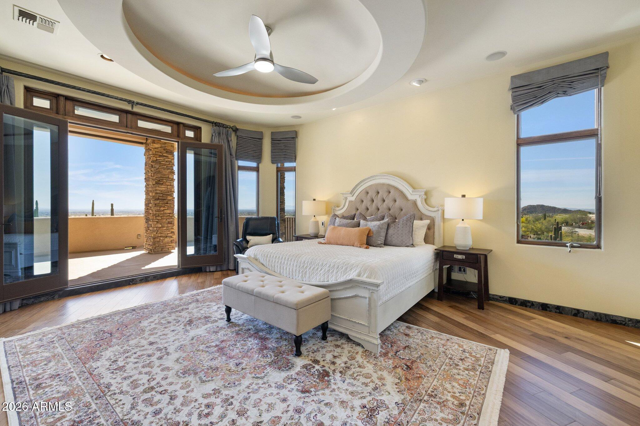 8540 East McDowell Road, Unit 21 Mesa, AZ 85207 - Photo 14 of 121 Owner's Suite and Private Balcony