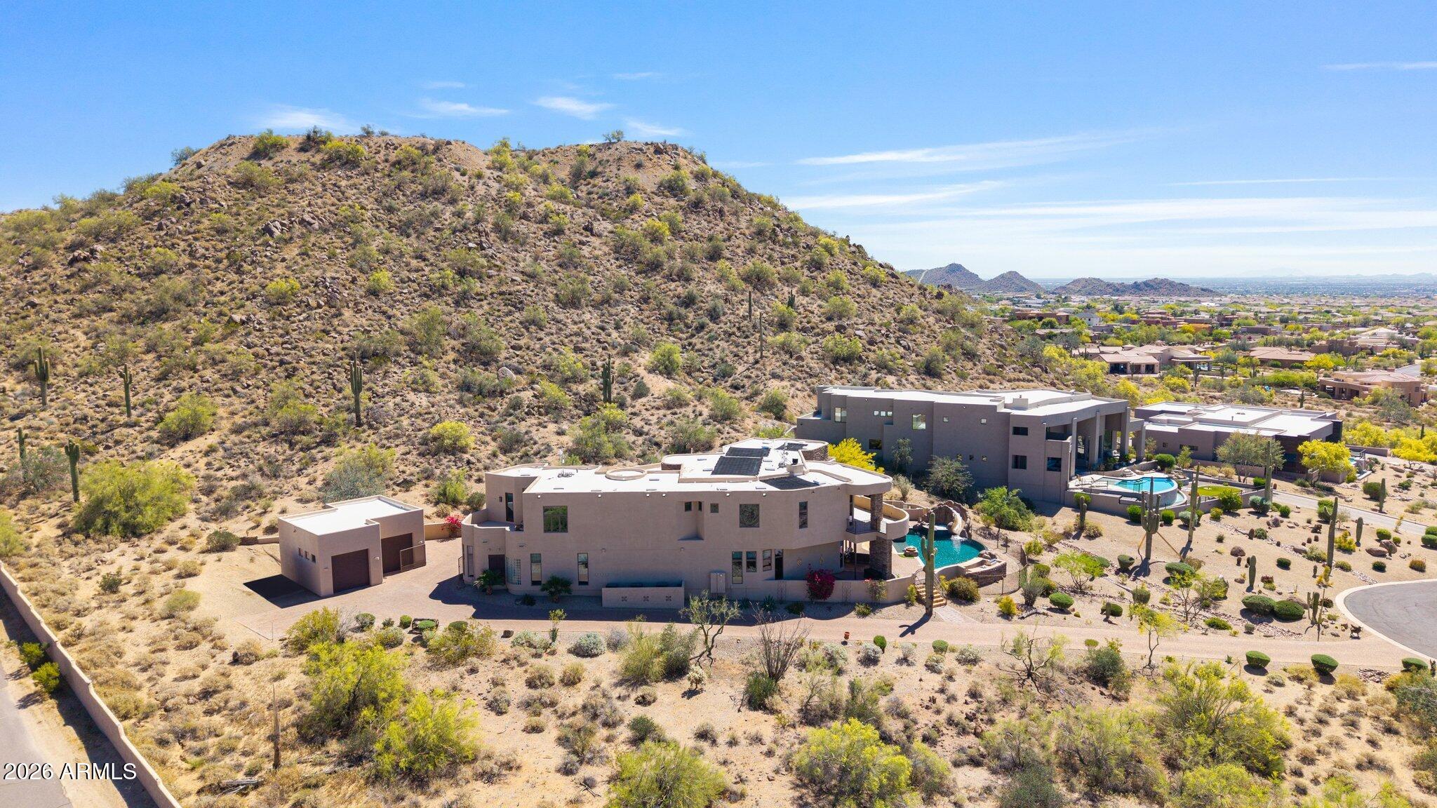 8540 East McDowell Road, Unit 21 Mesa, AZ 85207 - Photo 19 of 121 Aerial South Private Drive