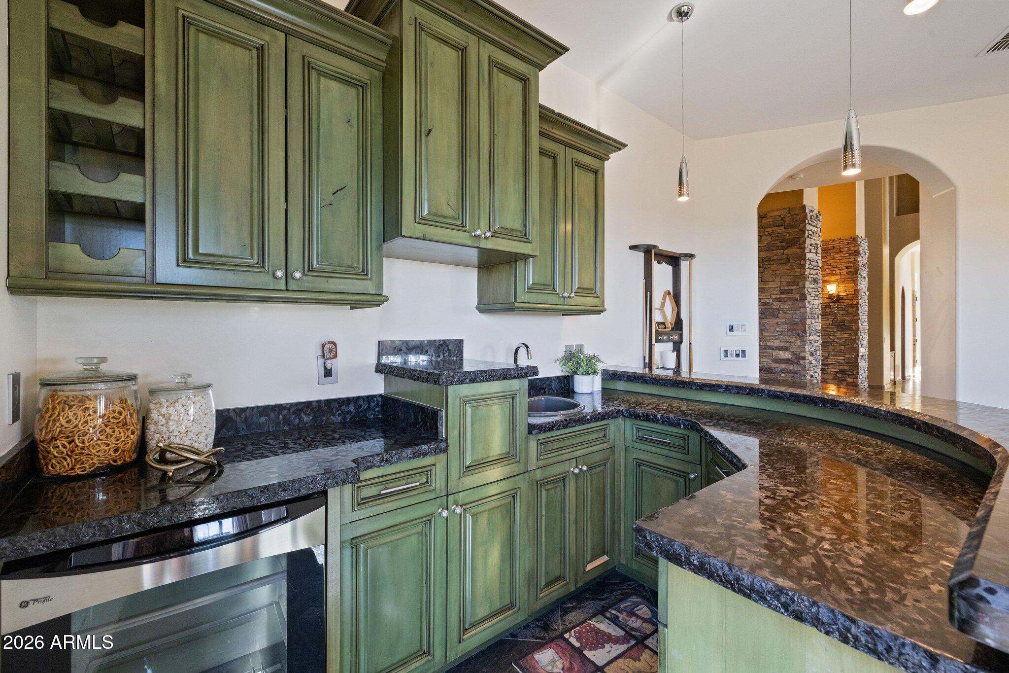 8540 East McDowell Road, Unit 21 Mesa, AZ 85207 - Photo 48 of 121 Wet Bar in Game Room