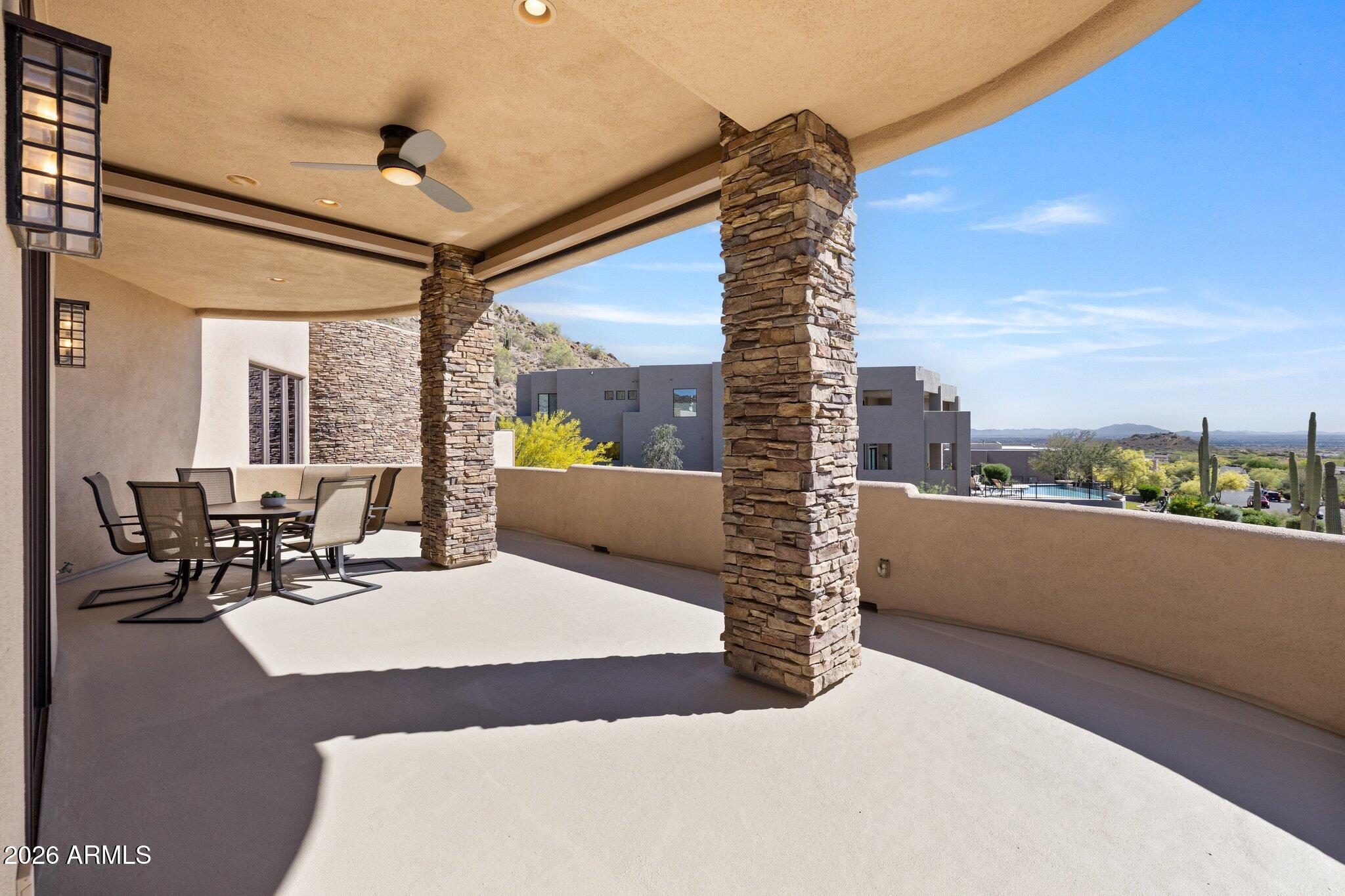 8540 East McDowell Road, Unit 21 Mesa, AZ 85207 - Photo 74 of 121 Balcony Off Owner's Suite