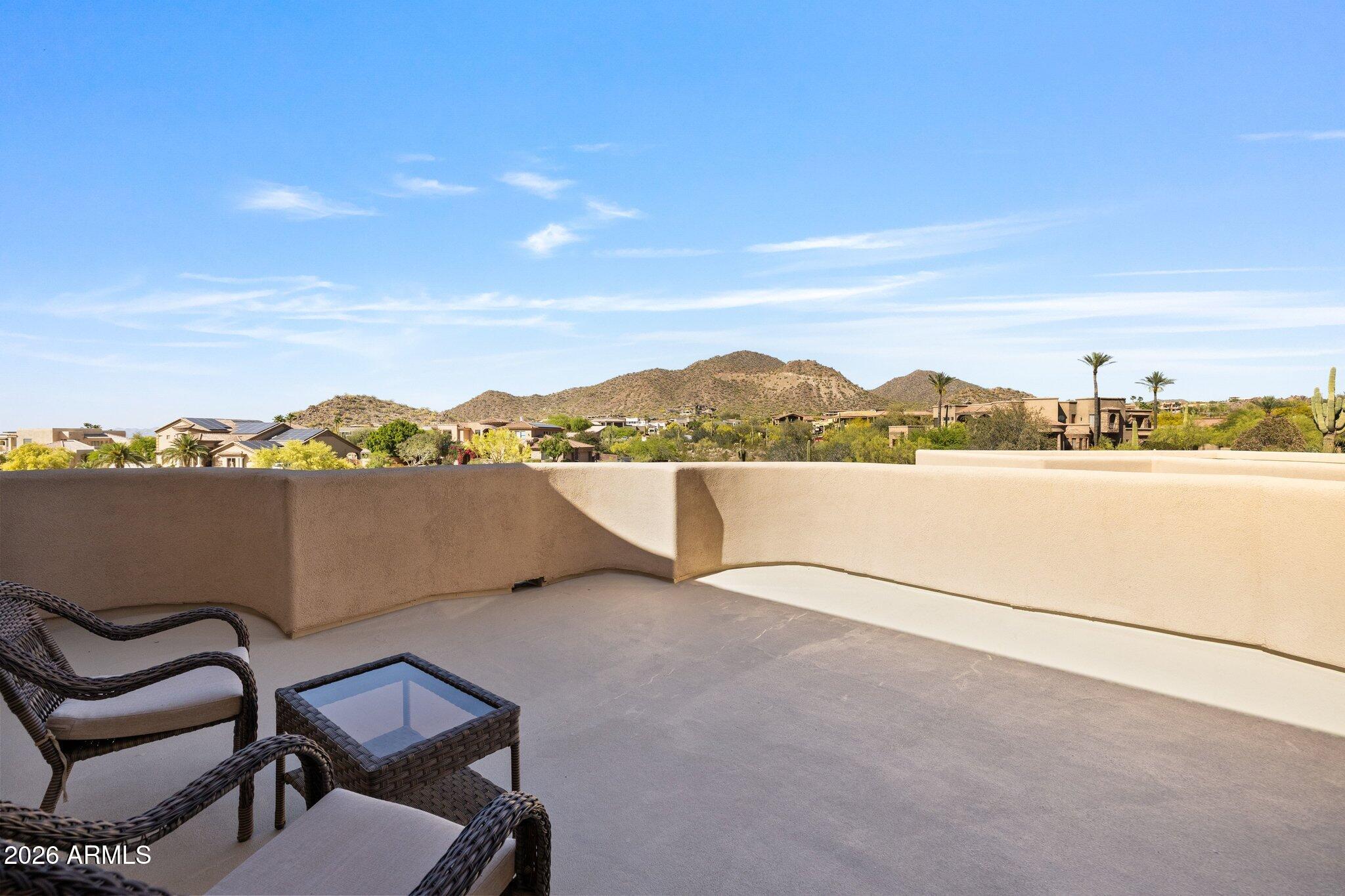 8540 East McDowell Road, Unit 21 Mesa, AZ 85207 - Photo 82 of 121 Private Balcony for Guest Room