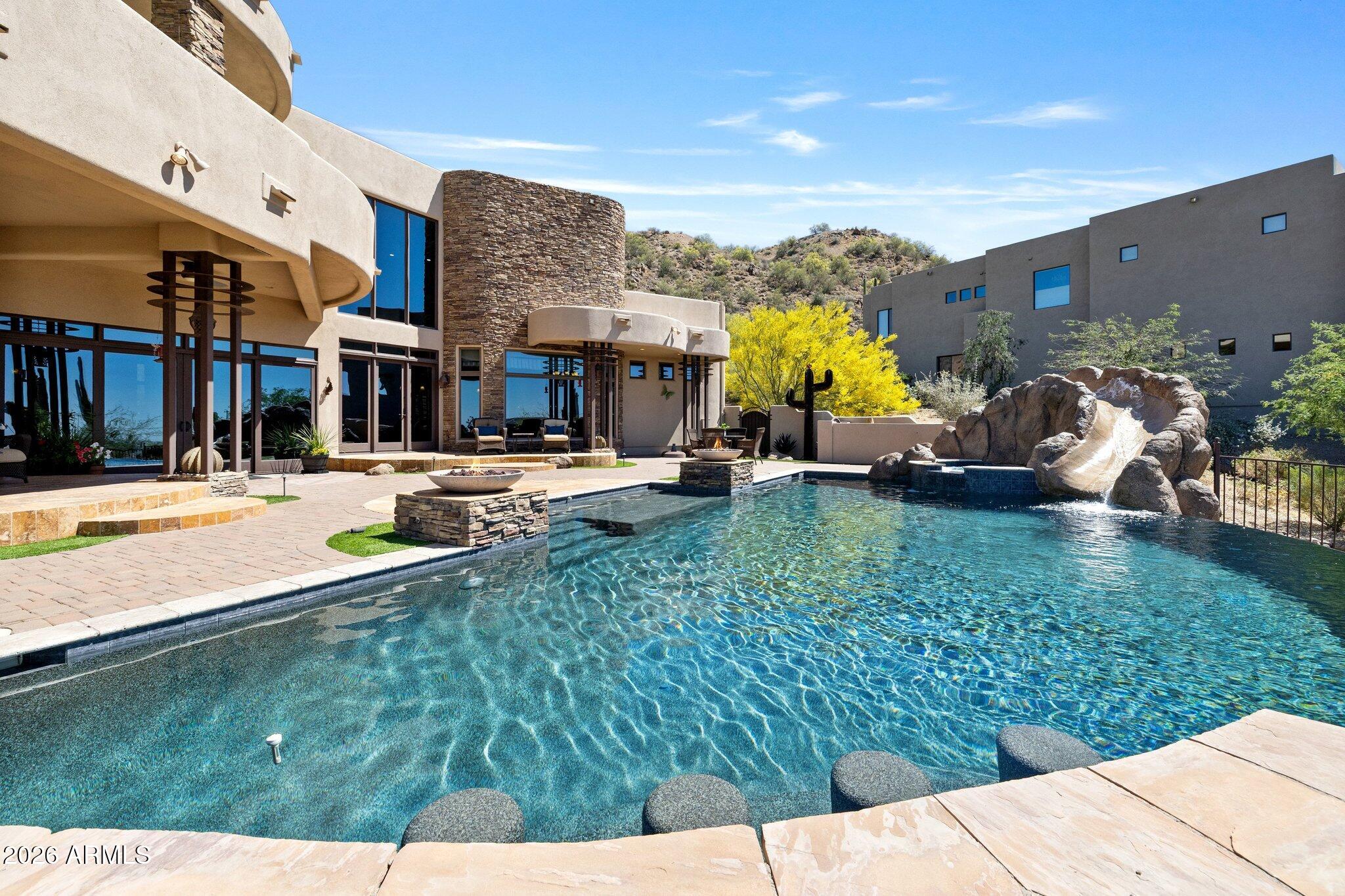 8540 East McDowell Road, Unit 21 Mesa, AZ 85207 - Photo 100 of 121 Swim-Up Bar at Pool