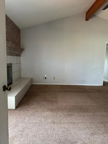 a view of room with stairs