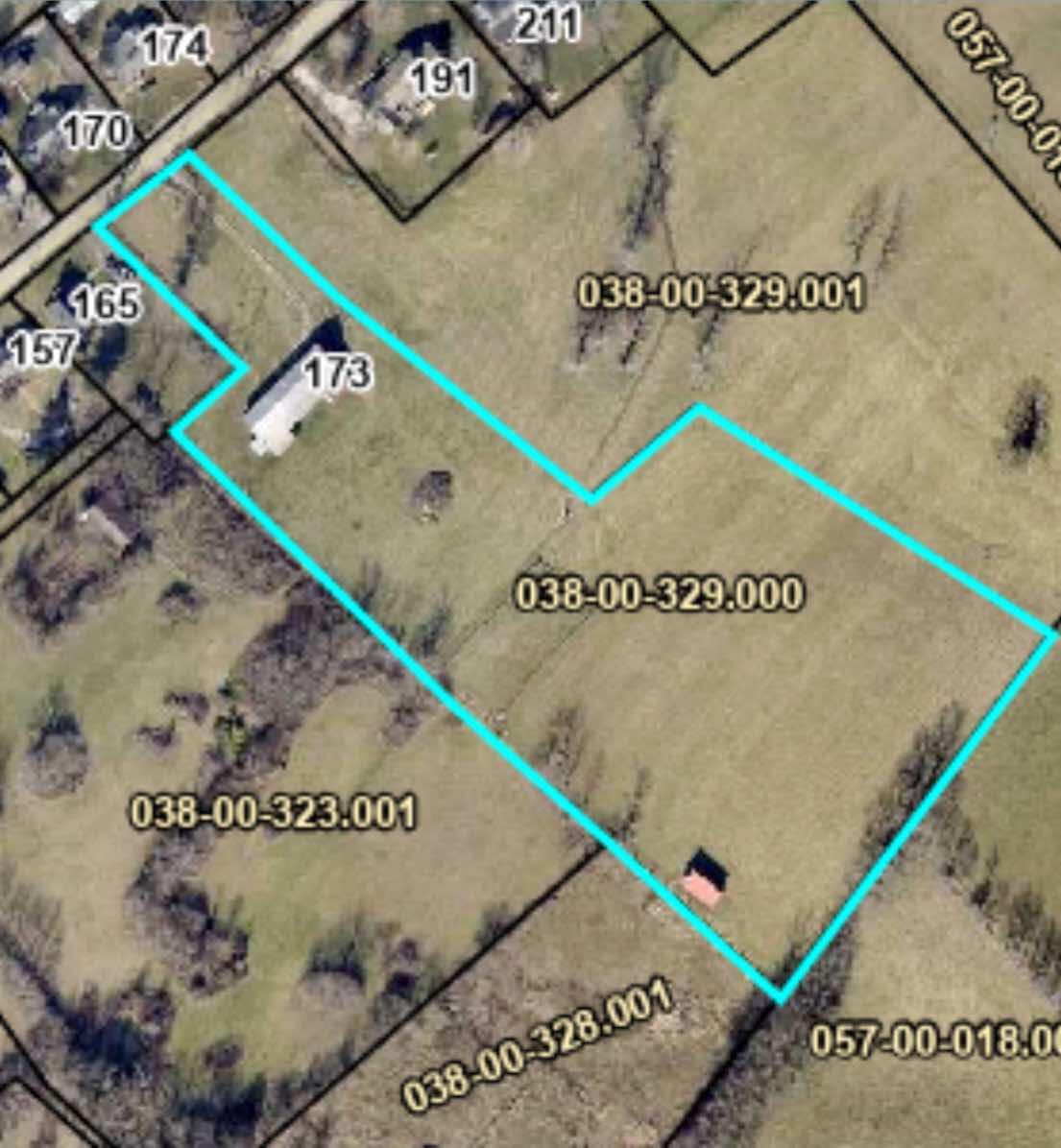 173 Sebree Road Stamping Ground, KY 40379 - Photo 48 of 48 173 Sebree Aerial