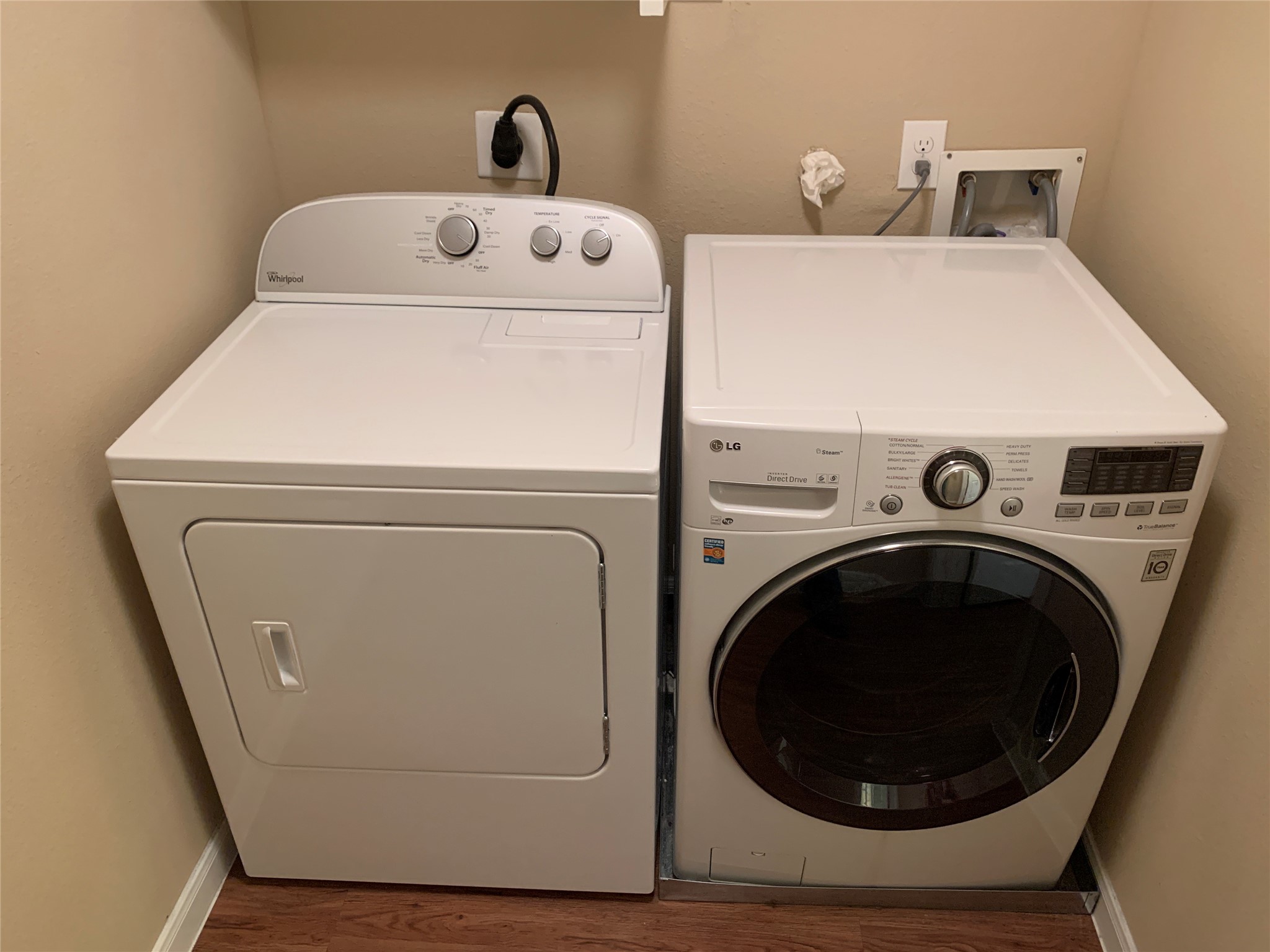 17038 Wilthorne Gardens Court Houston, TX 77084 - Photo 21 of 25 Laundry room upstairs and washer/dryer included!