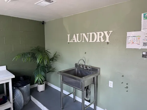 a view of a roof deck