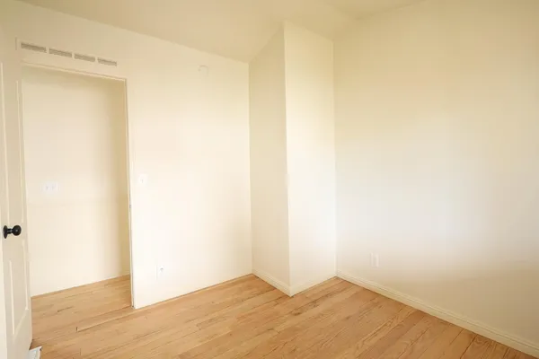 a view of empty room