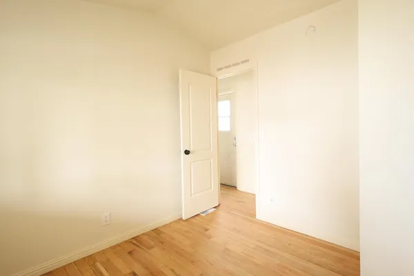 a view of empty room