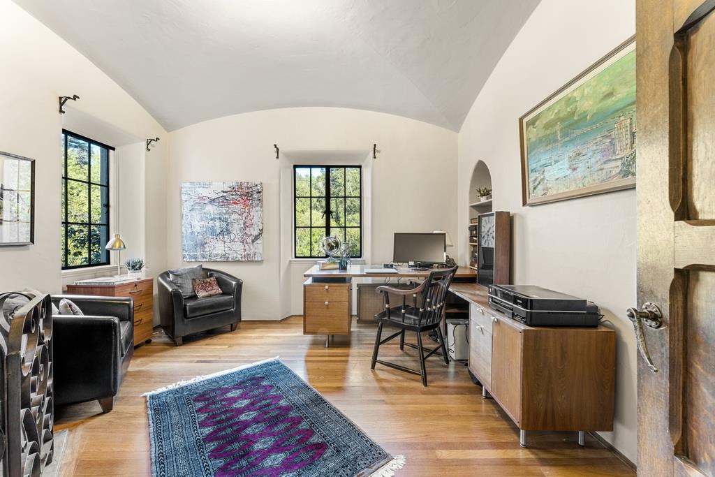 440 Gerona Road Stanford, CA 94305 - Photo 21 of 78 a view of a livingroom with workspace and a window