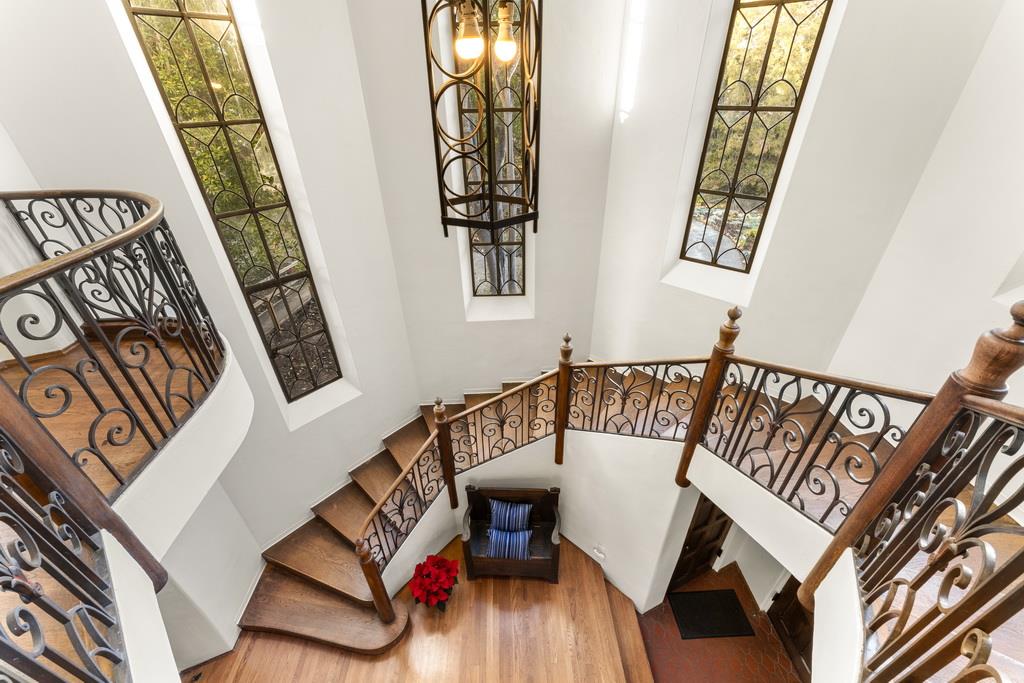 440 Gerona Road Stanford, CA 94305 - Photo 38 of 78 a view of an entryway with wooden floor