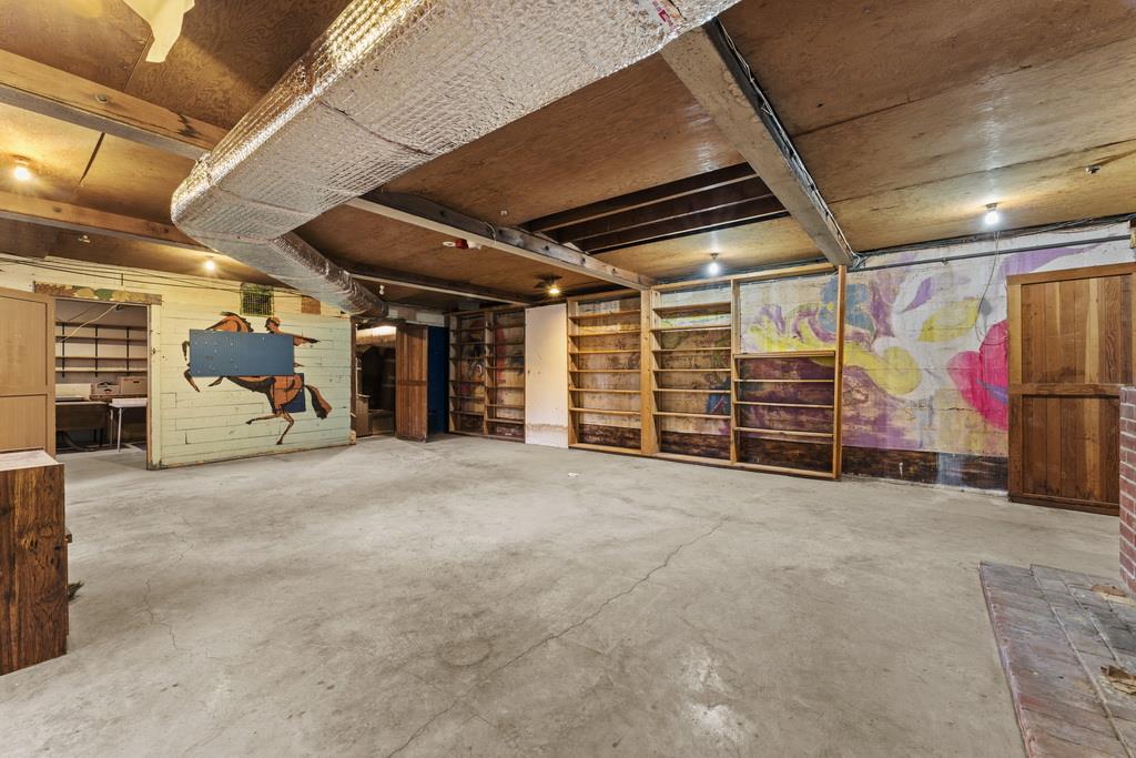 440 Gerona Road Stanford, CA 94305 - Photo 63 of 78 a view of a room with wooden ceiling