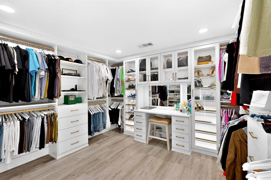 3095 Carter Road Springtown, TX 76082 - Photo 11 of 27 a view of a kitchen with cabinets and wooden floor
