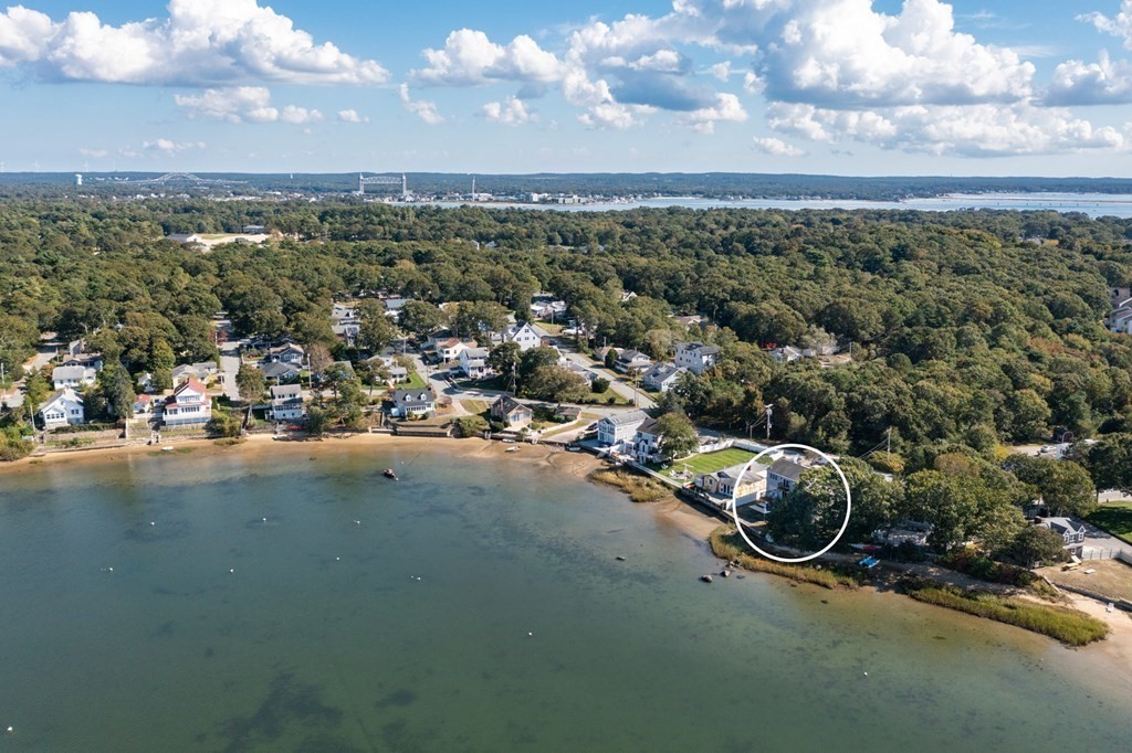 22 Cove Street Wareham, MA 02558 - Photo 31 of 35 an aerial view of a city