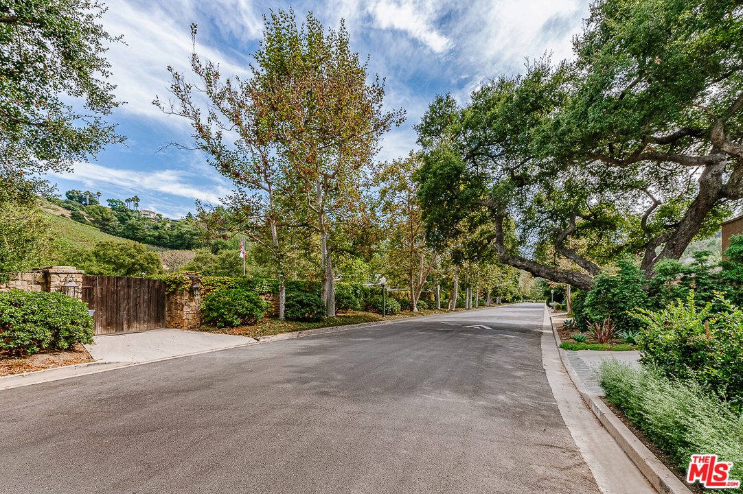 1075 Moraga Drive Los Angeles, CA 90049 - Photo 24 of 24 a view of an outdoor space and a yard