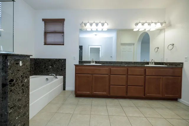 a view of a house with a ocean view