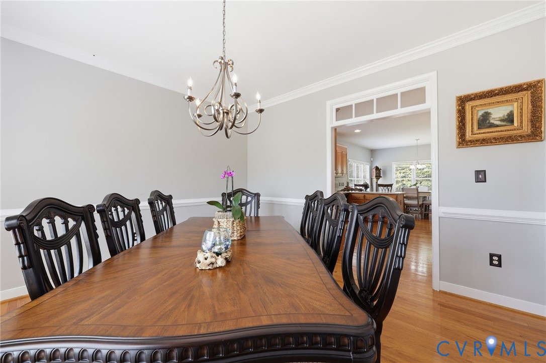 2018 Old Church Road Mechanicsville, VA 23111 - Photo 12 of 49 a view of a dining room with furniture