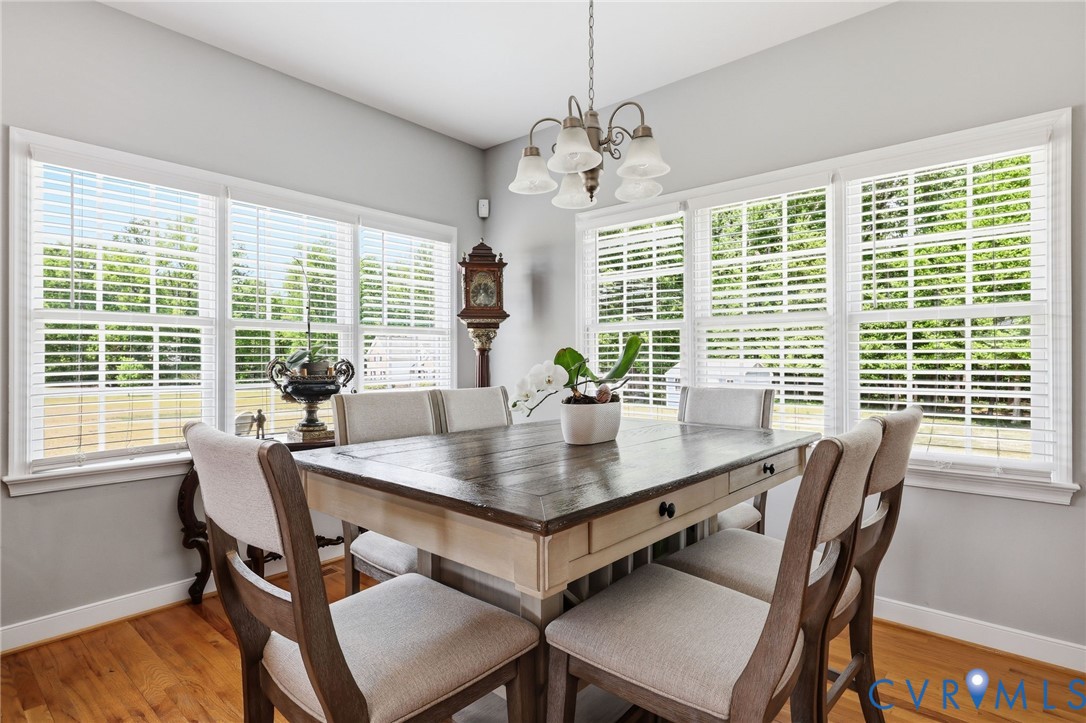 2018 Old Church Road Mechanicsville, VA 23111 - Photo 16 of 49 a view of a dining room with furniture window and outside view
