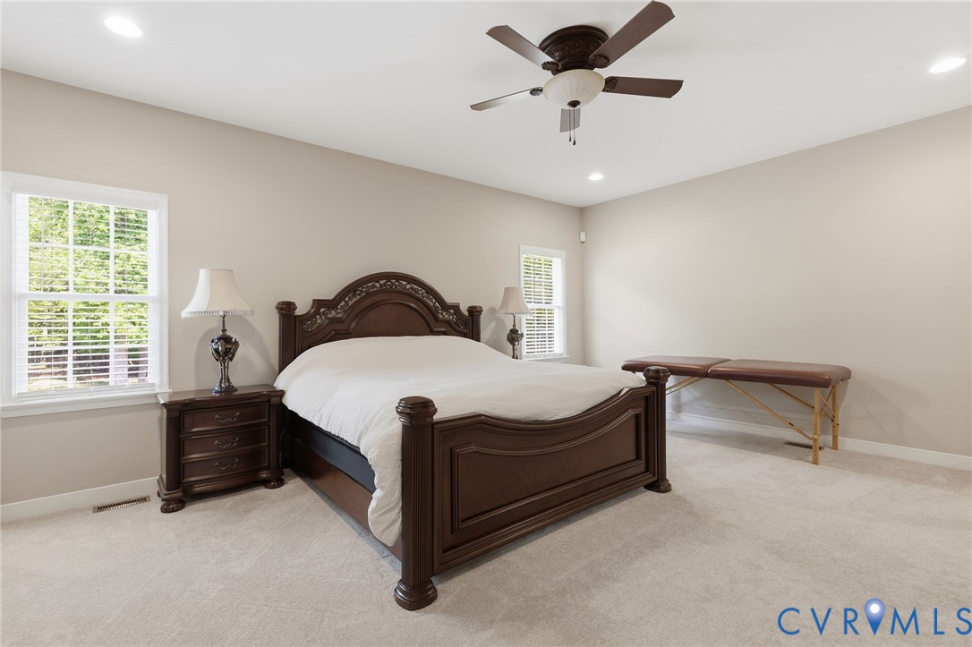 2018 Old Church Road Mechanicsville, VA 23111 - Photo 20 of 49 a bedroom with a bed and a window