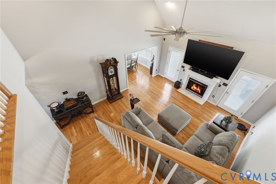 2018 Old Church Road Mechanicsville, VA 23111 - Photo 26 of 49 a view of a living room with furniture and a flat screen tv