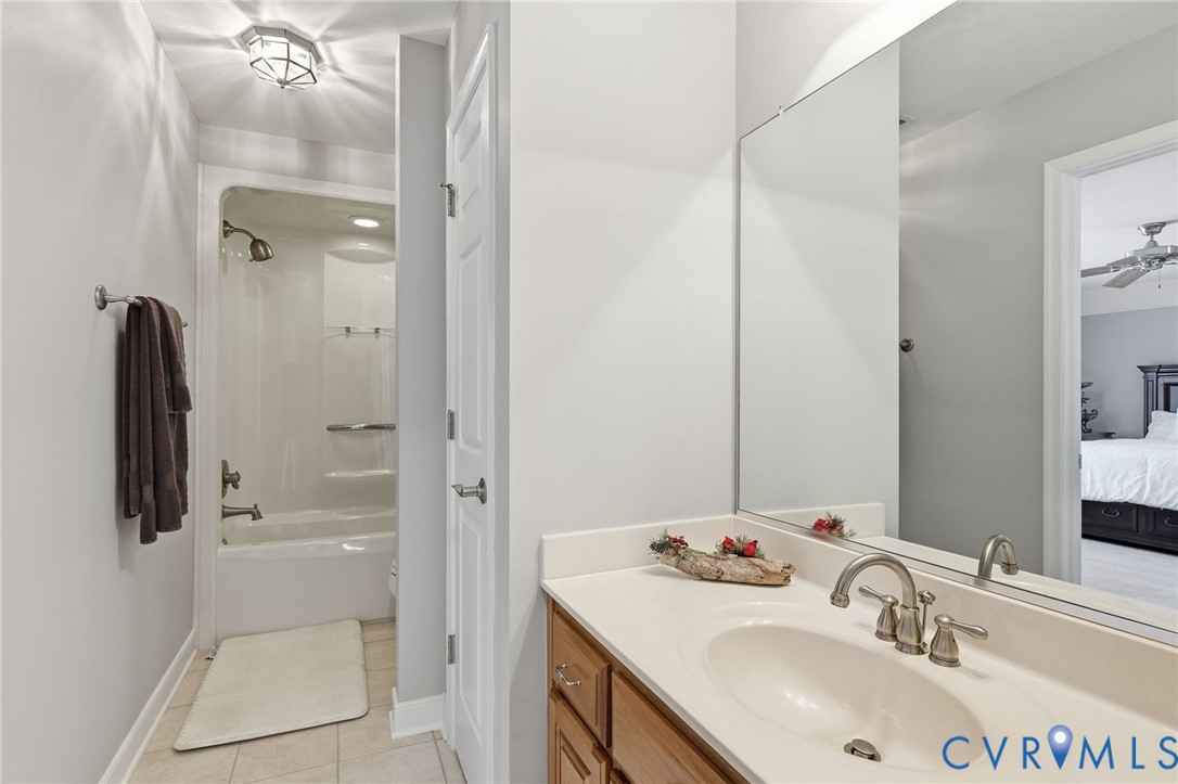 2018 Old Church Road Mechanicsville, VA 23111 - Photo 30 of 49 a bathroom with a sink a toilet and shower