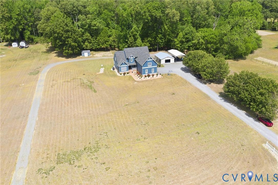 2018 Old Church Road Mechanicsville, VA 23111 - Photo 45 of 49 a view of backyard with swimming pool