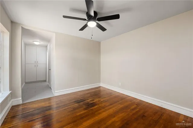 wooden floor in an empty room