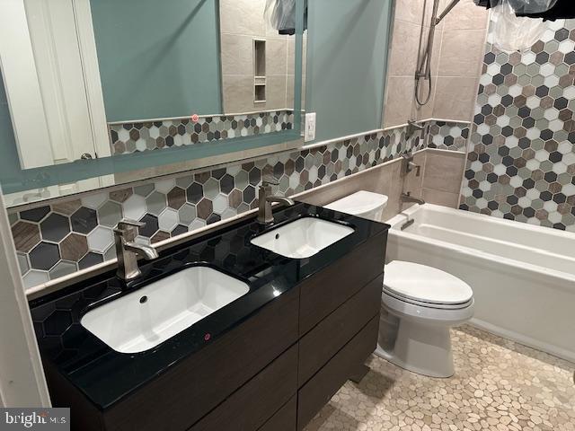 416 Sudbury Road Linthicum Heights, MD 21090 - Photo 16 of 20 Hall Bath, Double vanities, heated floors etc.