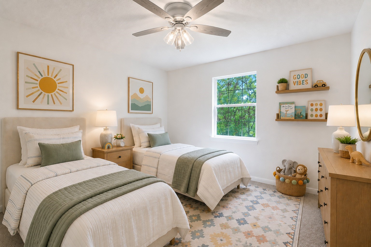 138 South Timber Top Drive Spring, TX 77380 - Photo 32 of 45 ***Virtually Staged Upstairs Bedroom #1***