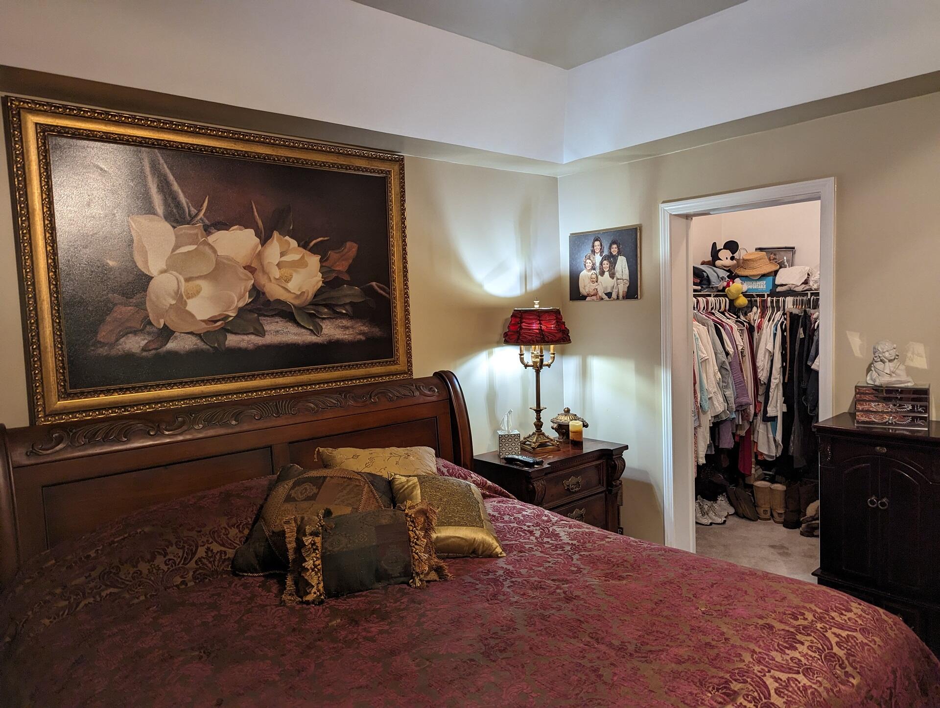 80 Bonbrook Road Wirtz, VA 24184 - Photo 50 of 53 a bedroom with a bed and a painting on the wall