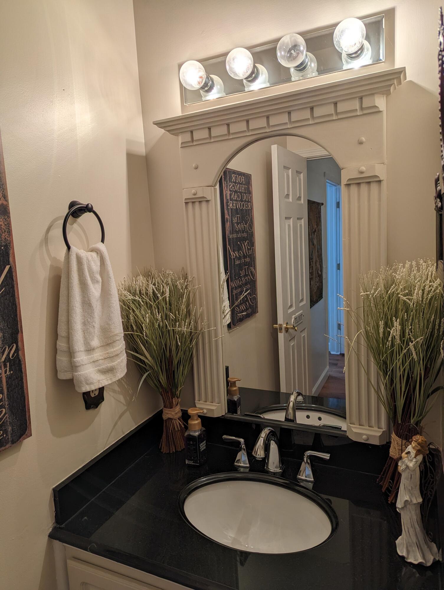 80 Bonbrook Road Wirtz, VA 24184 - Photo 53 of 53 a bathroom with a sink and a mirror