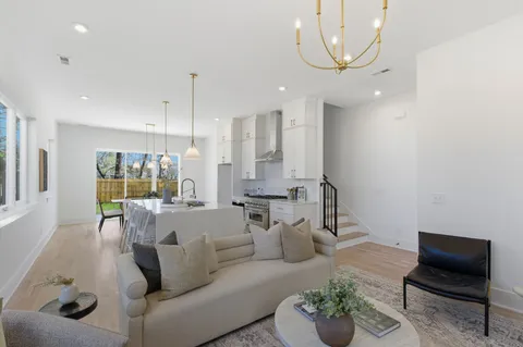 a bathroom with a bathtub and a sink