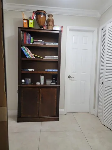 a view of storage and utility room