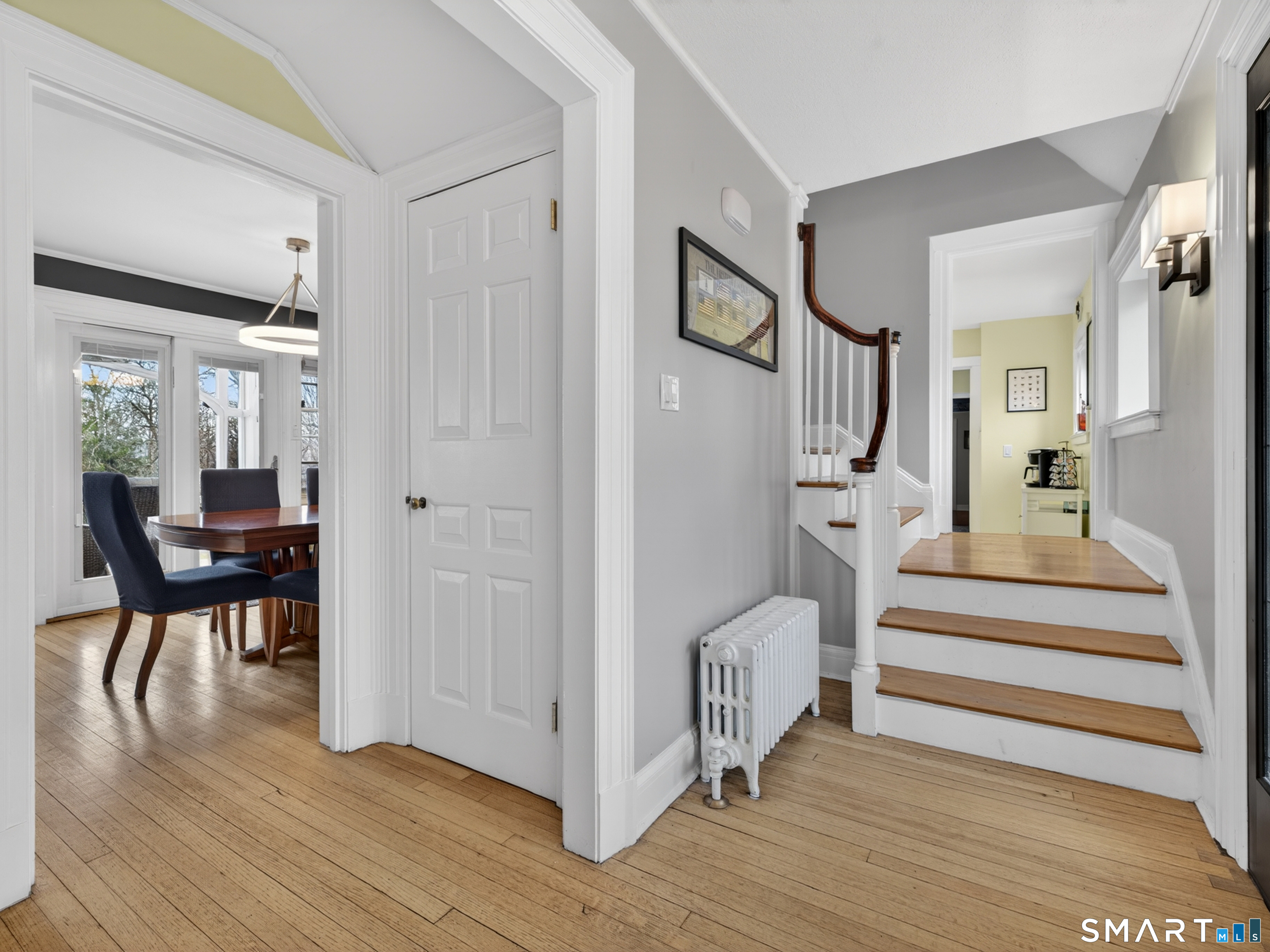76 Starr Hill Road Groton, CT 06340 - Photo 24 of 40 a view of entryway and hall with wooden floor