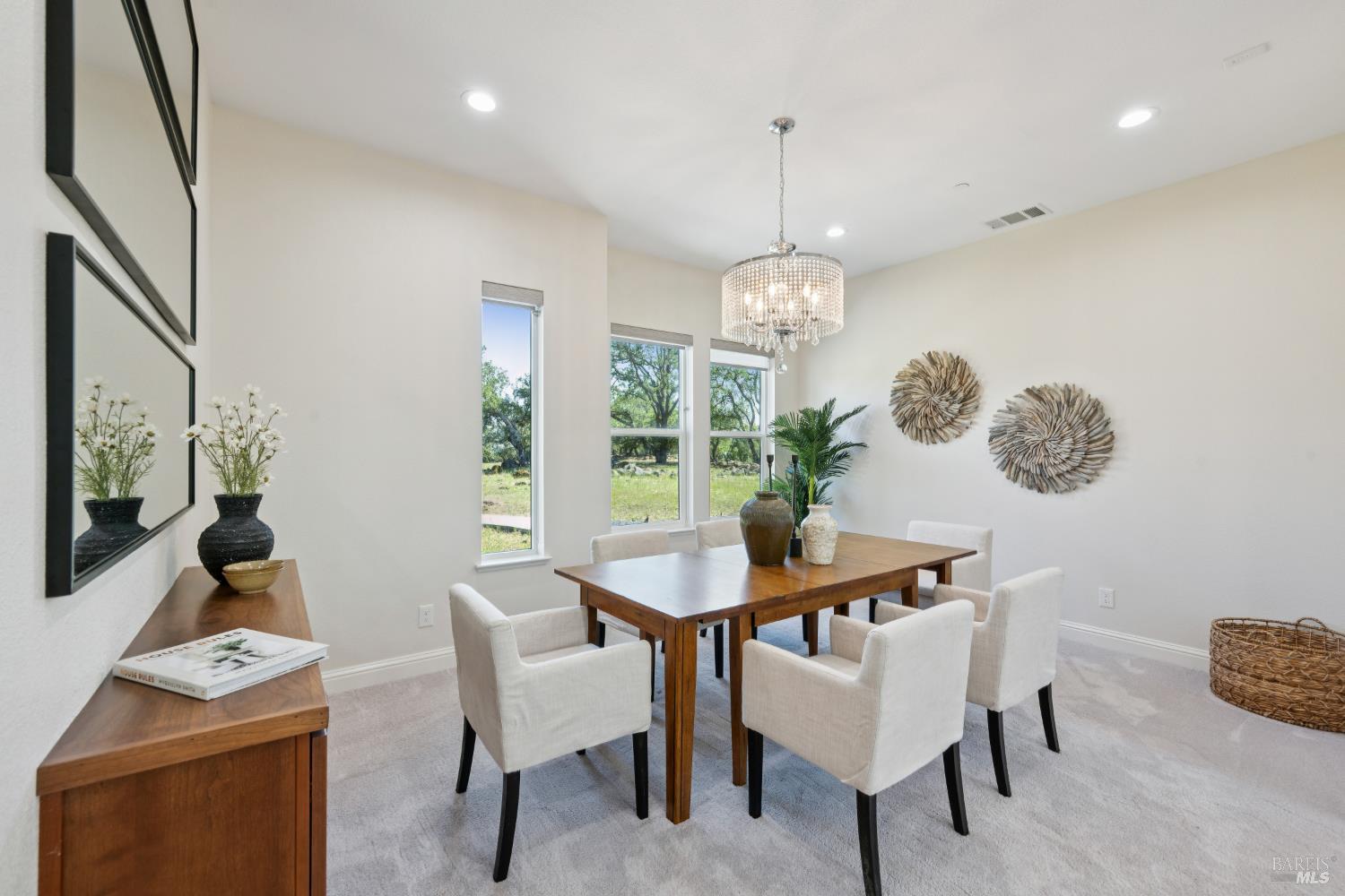 4665 Upper Ridge Road Santa Rosa, CA 95404 - Photo 10 of 71 a view of a dining room with furniture window and outside view