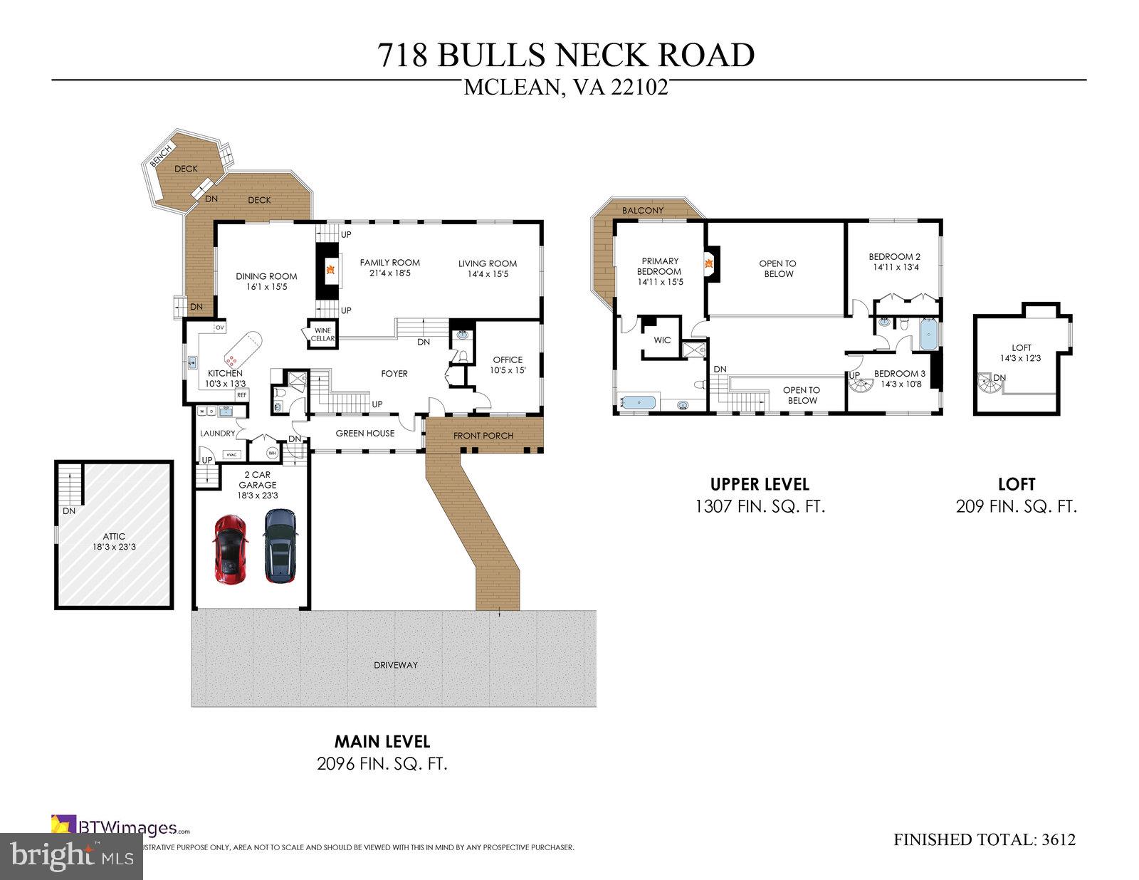 718 Bulls Neck Road McLean, VA 22102 - Photo 18 of 18 718 Bulls Neck Rd Floor Plan