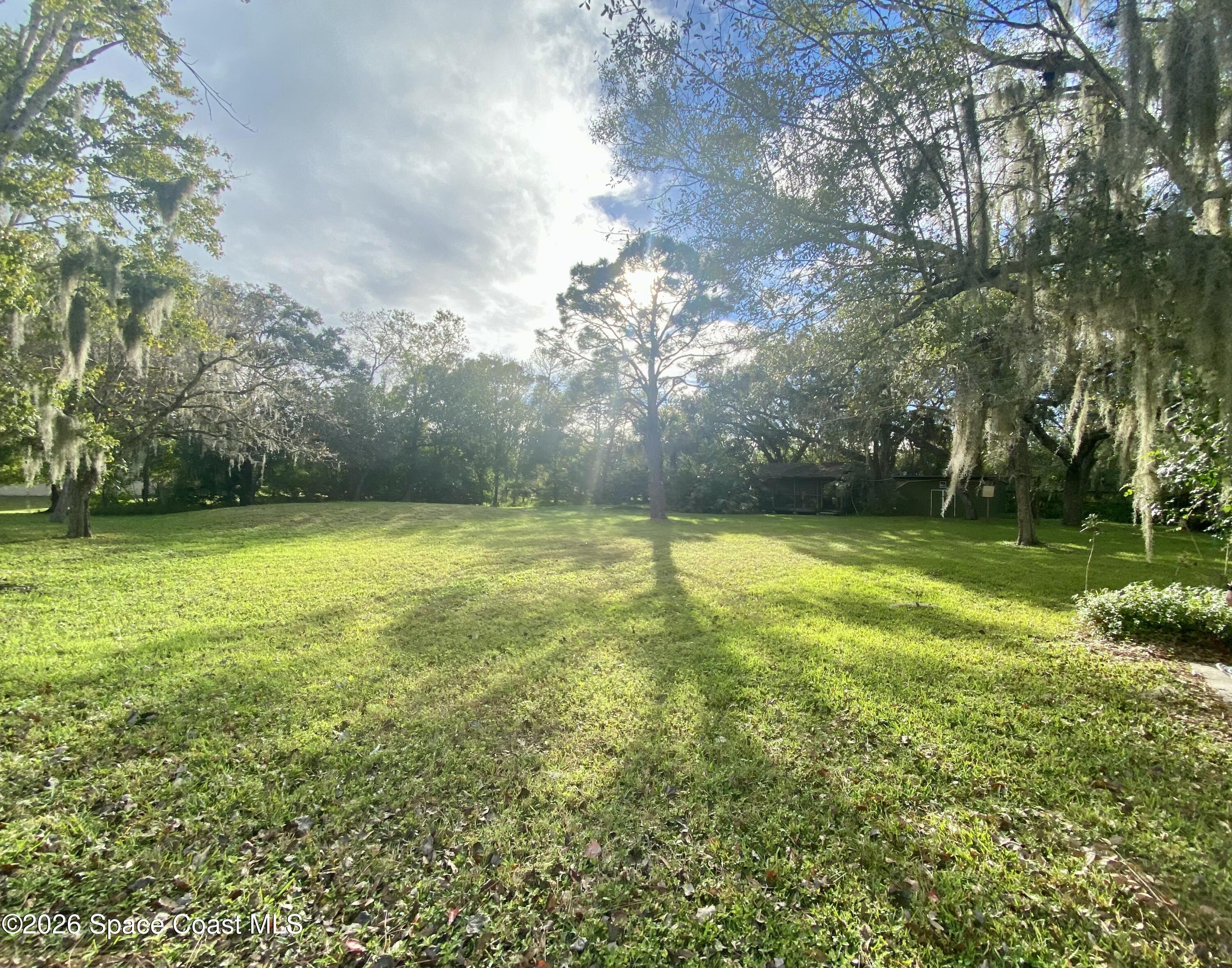 4000 Hield Road Northwest Palm Bay, FL 32907 - Photo 4 of 4 a view of yard with swimming pool and green space