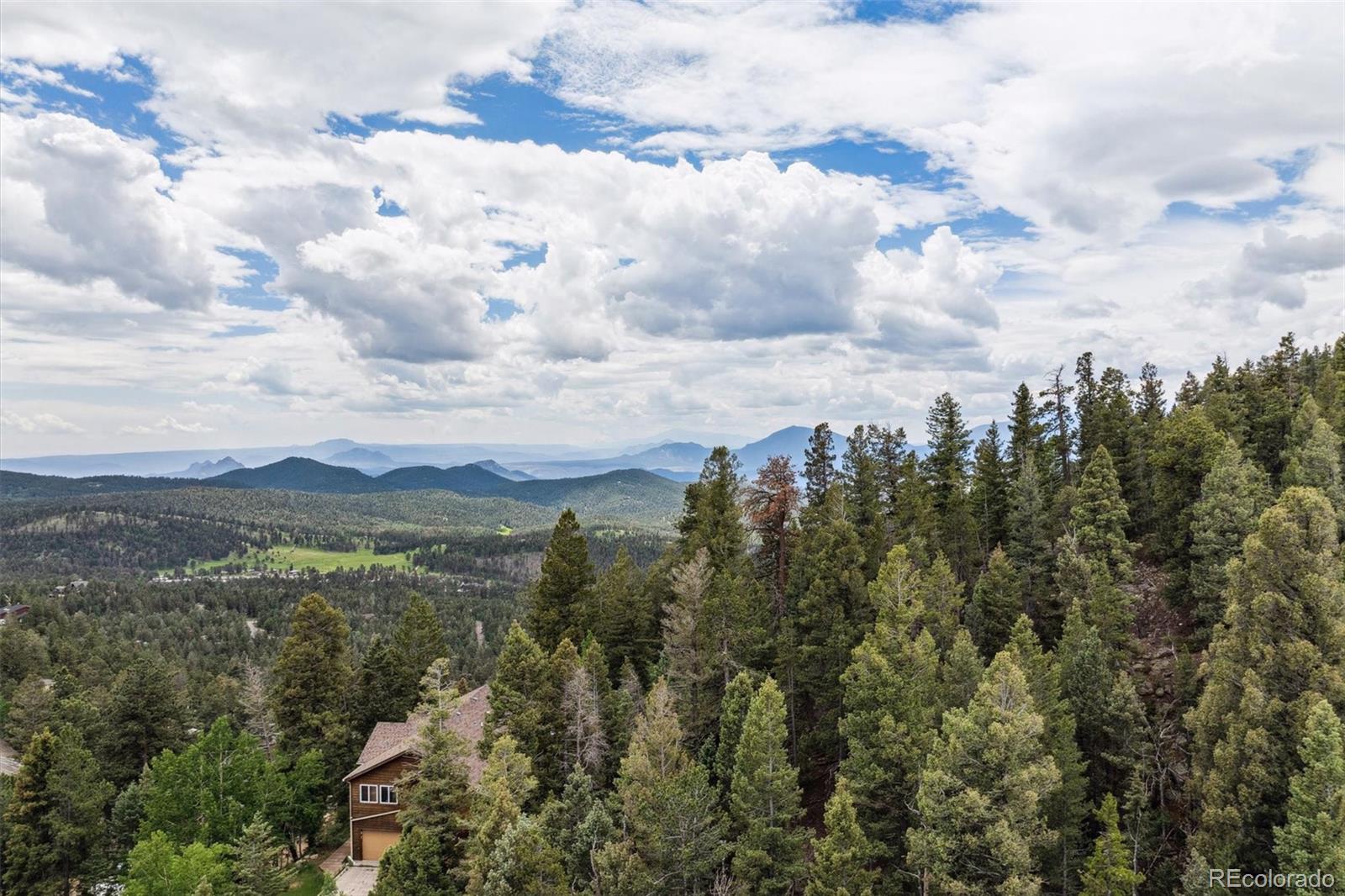 31545 Pike View Drive Conifer, CO 80433 - Photo 12 of 21 a view of a city with lots of residential buildings