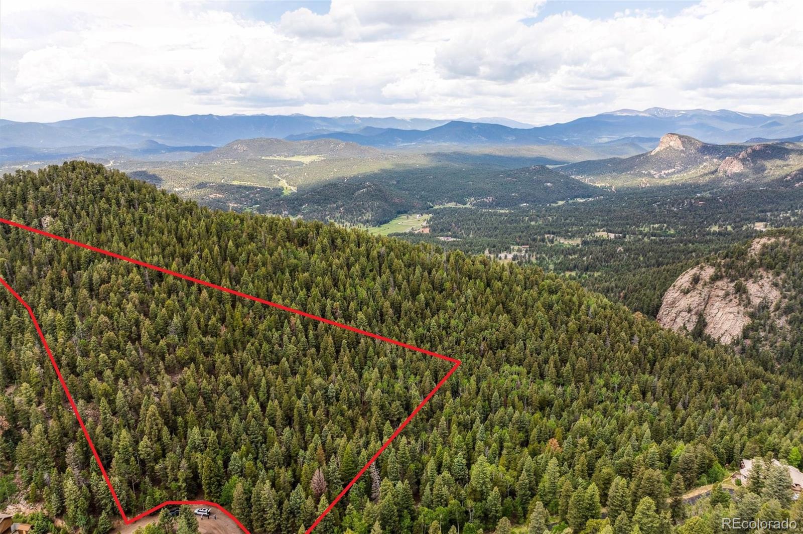 31545 Pike View Drive Conifer, CO 80433 - Photo 3 of 21 a view of city and mountain