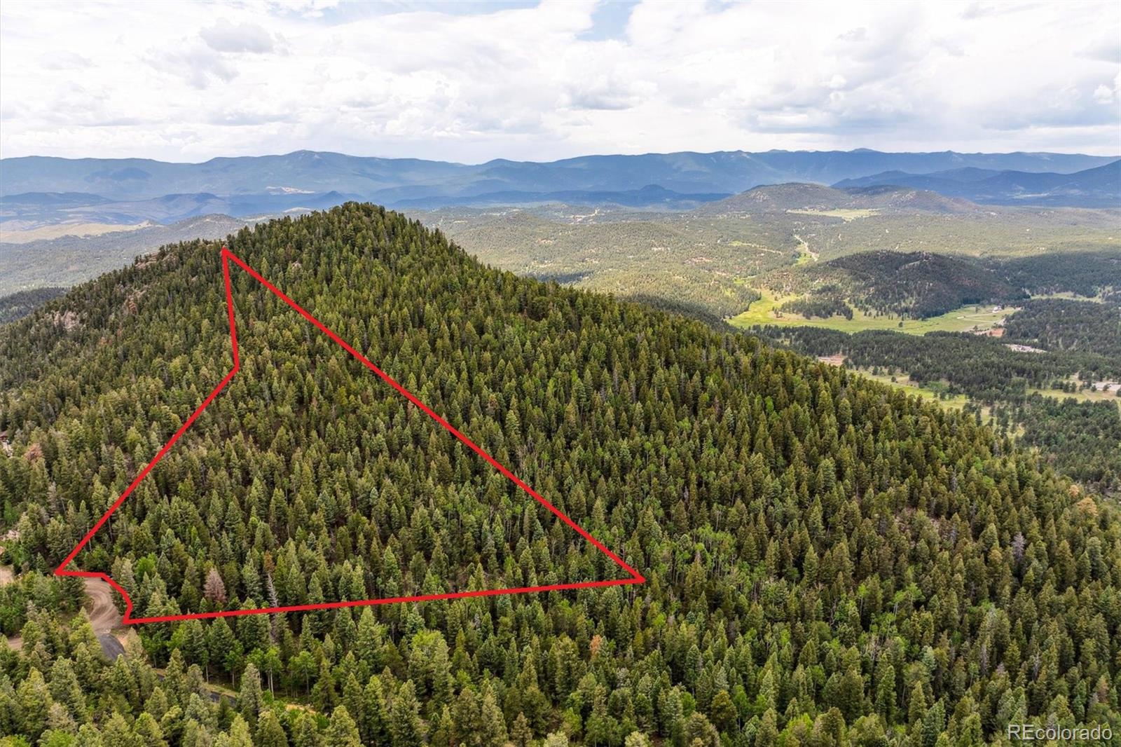 31545 Pike View Drive Conifer, CO 80433 - Photo 5 of 21 a view of mountains and valleys