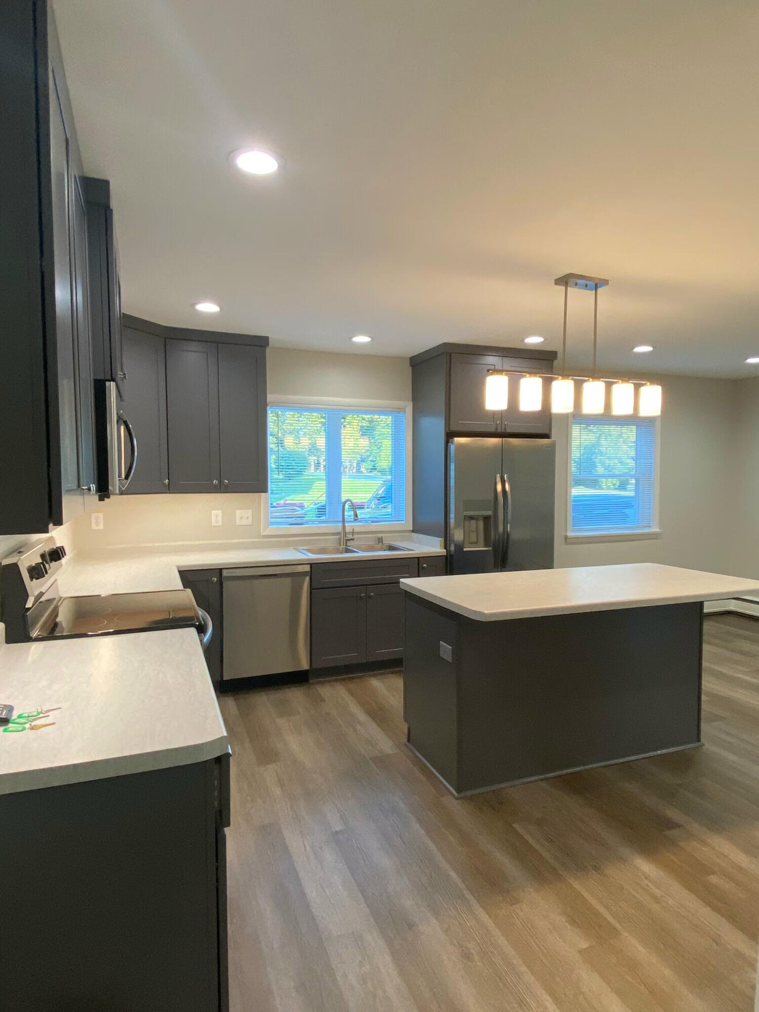 142 Main Street, Unit 144 Sullivan, WI 53178 - Photo 8 of 24 144-main-st-sullivan-wi-kitchen-w-island