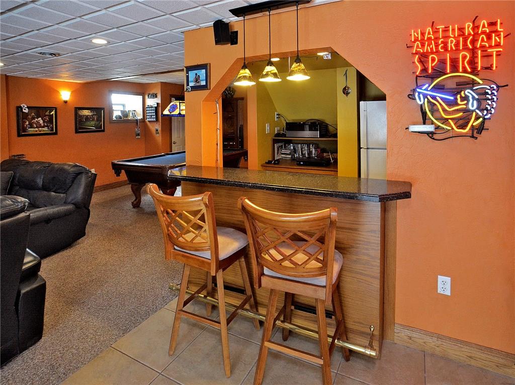 1488 Cavitt Road Monroeville, PA 15146 - Photo 18 of 23 Finished game room includes a bar area for entertaining and much more!