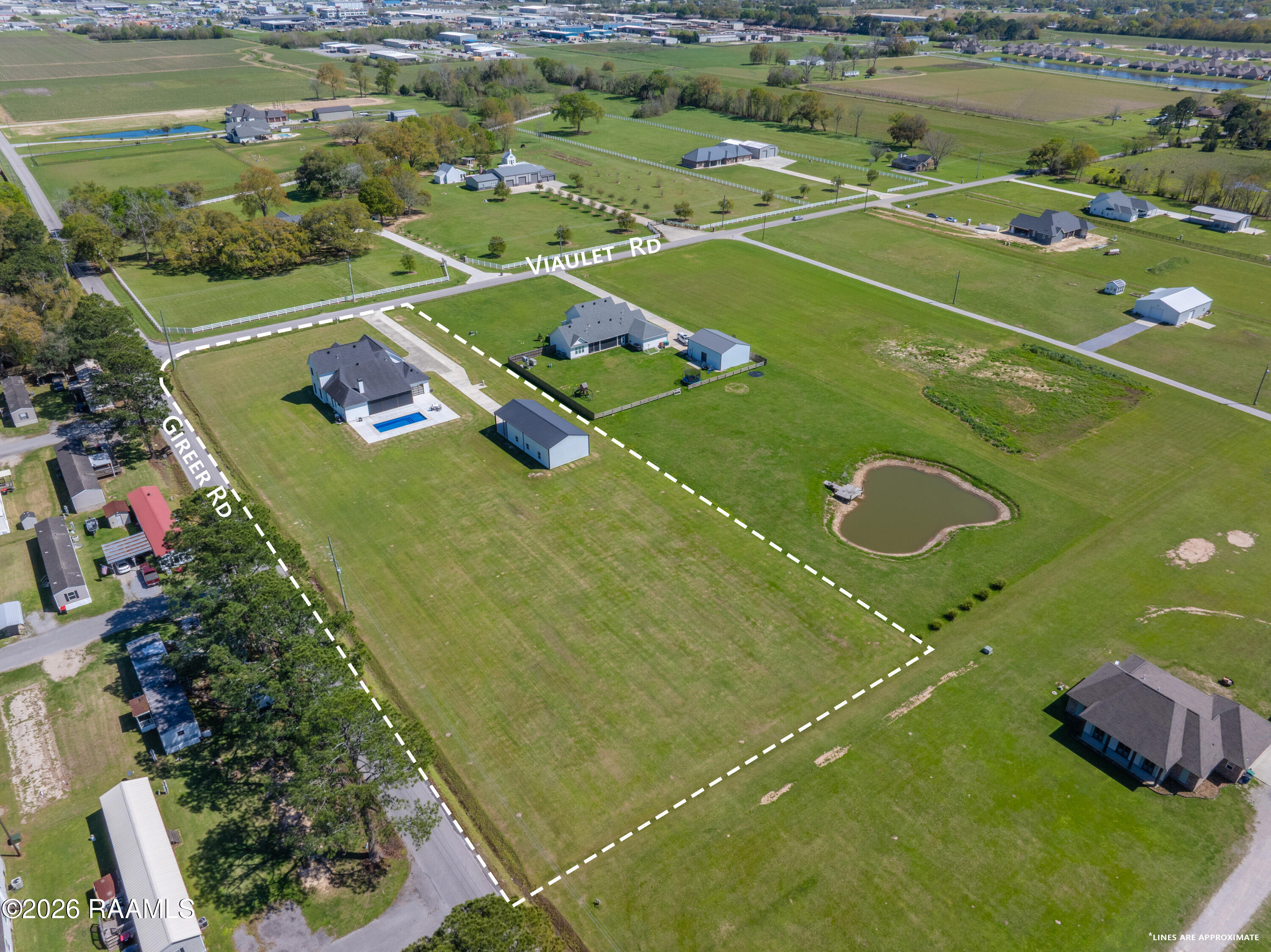 100 Viaulet Road Youngsville, LA 70592 - Photo 54 of 54 100 Viaulet Rd Drone-12