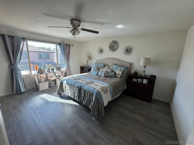 a living room with large windows