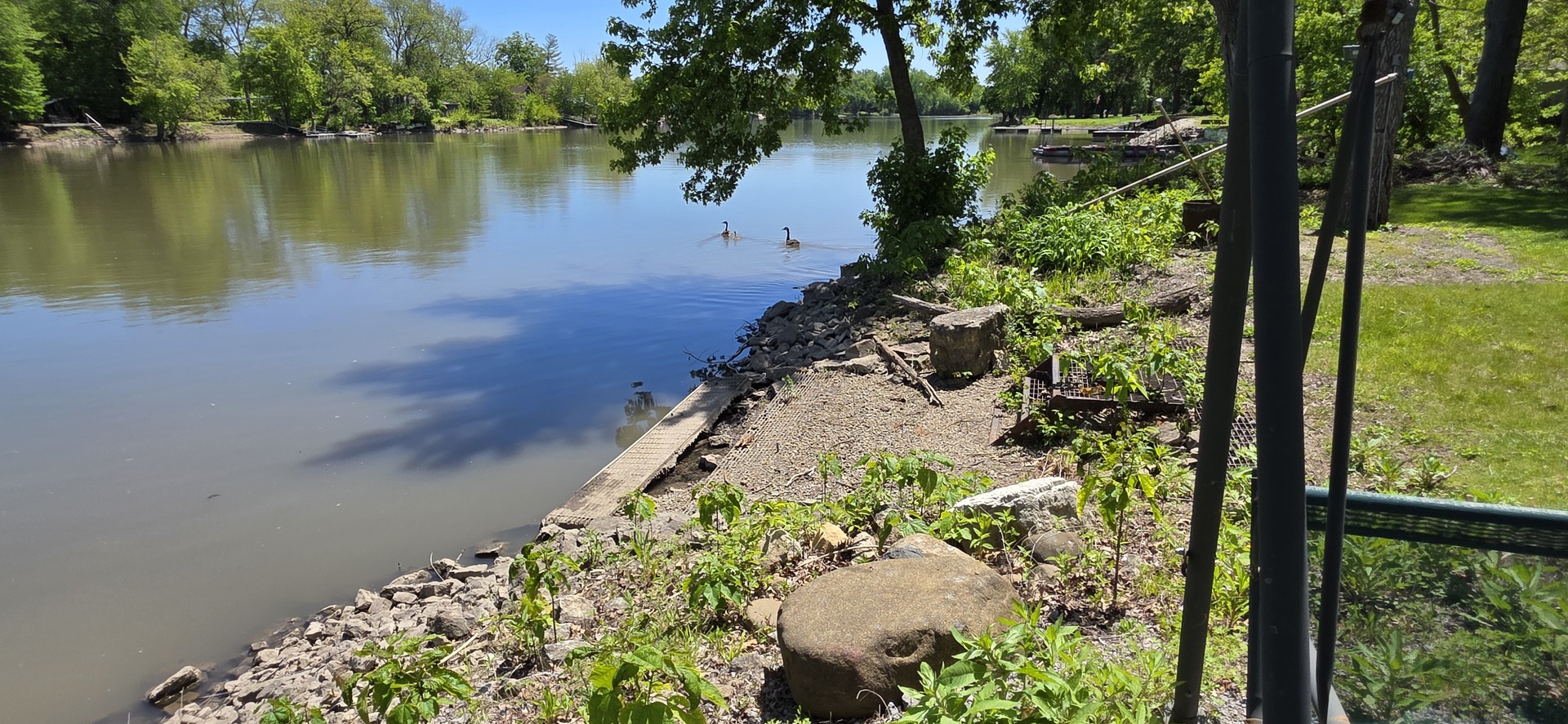 2857 River Road Kankakee, IL 60901 - Photo 24 of 35 a view of a lake with a lake