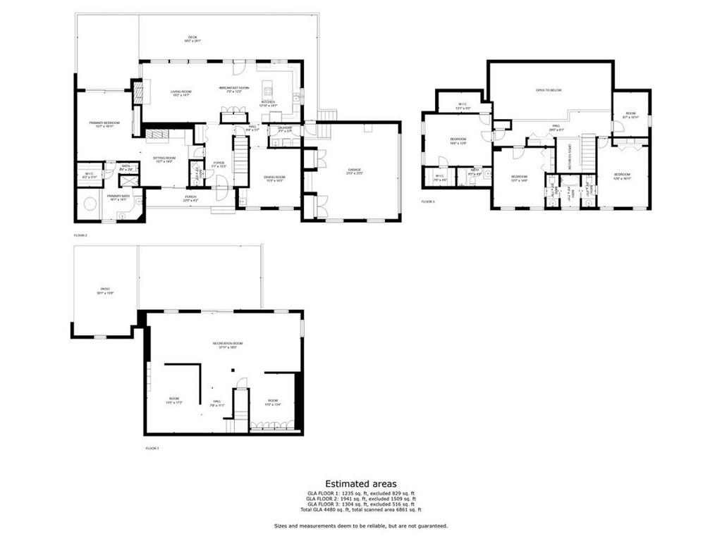 1909 3 Lakes Road Shelby, NC 28150 - Photo 47 of 48 a picture of floor plan
