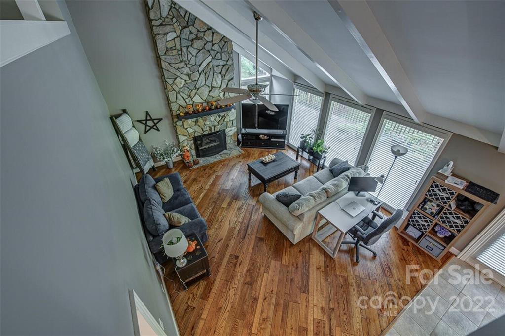 1909 3 Lakes Road Shelby, NC 28150 - Photo 9 of 48 a living room with furniture and wooden floor
