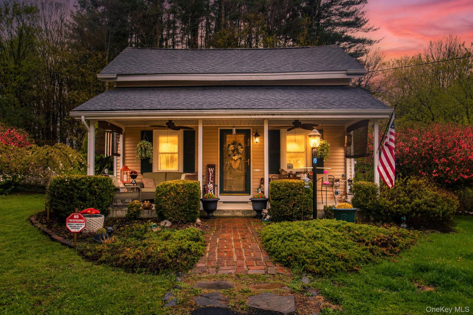 62 Thornton Road Wurtsboro, NY 12790 - Photo 30 of 30 a front view of a house with garden